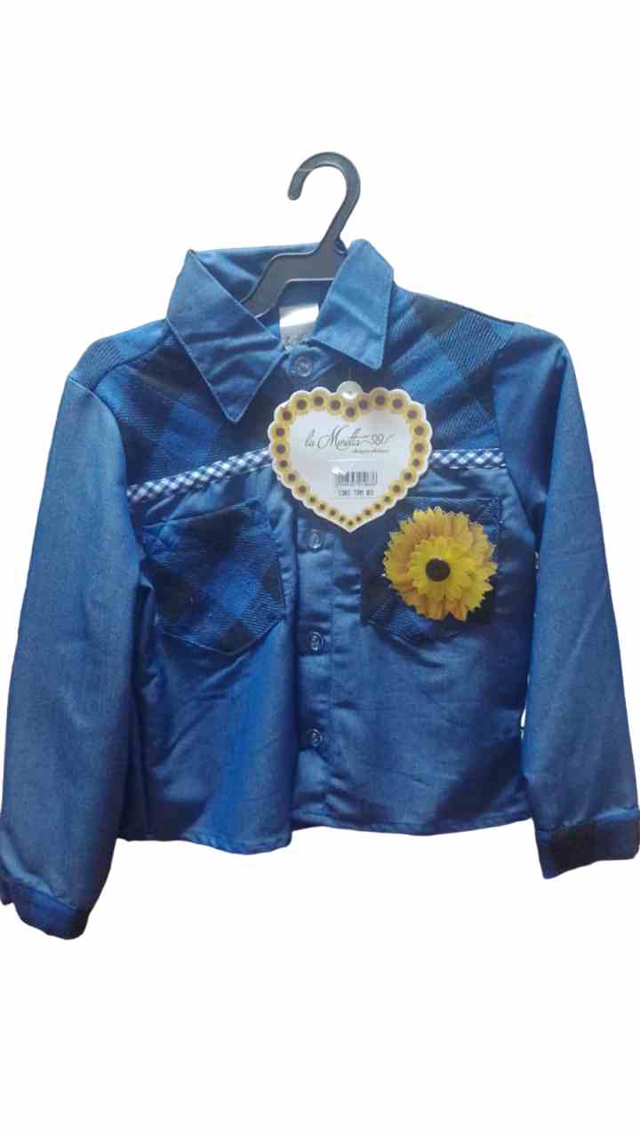 CAMISA JUNINA JEANS